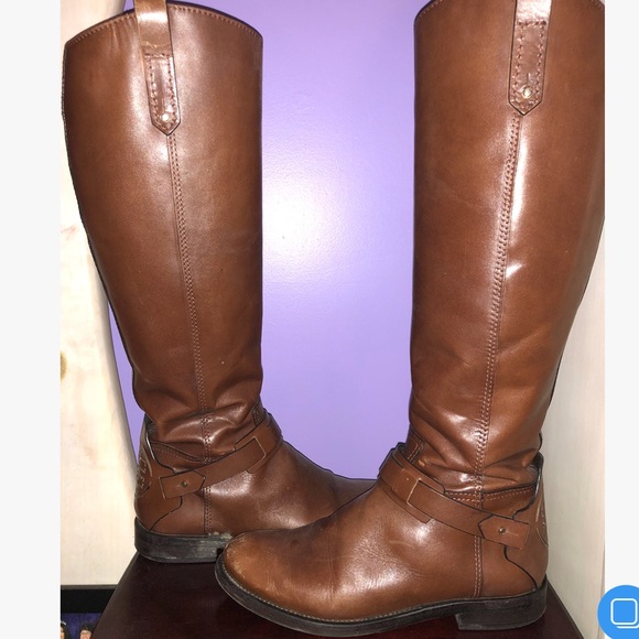 tory burch derby riding boots